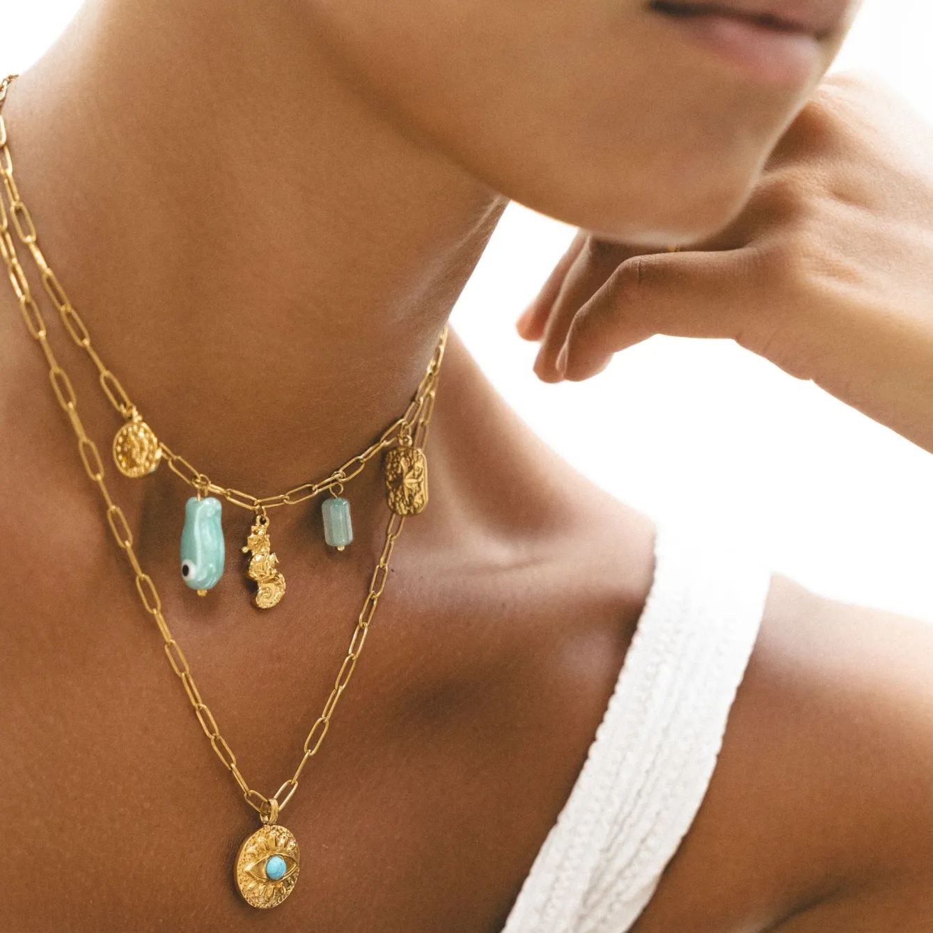 Atolea Jewelry Necklaces<Bali Choker