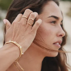 Atolea Jewelry Rings<Beaded Ring