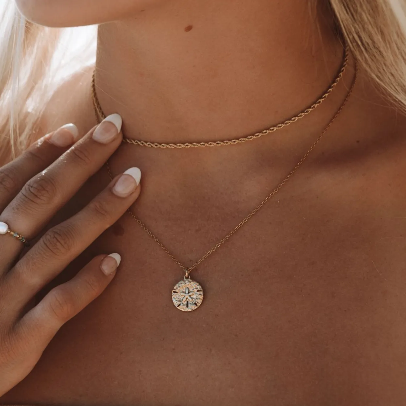 Atolea Jewelry Necklaces<Calvi Rope Chain Necklace
