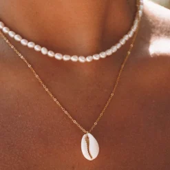 Atolea Jewelry Pearls|Necklaces<Cowrie Shell Pendant