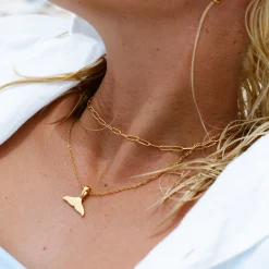 Atolea Jewelry Necklaces<Cozumel Paperclip Choker