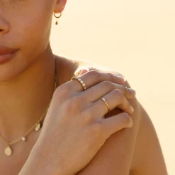 Atolea Jewelry Rings<Dainty Diamond Ring