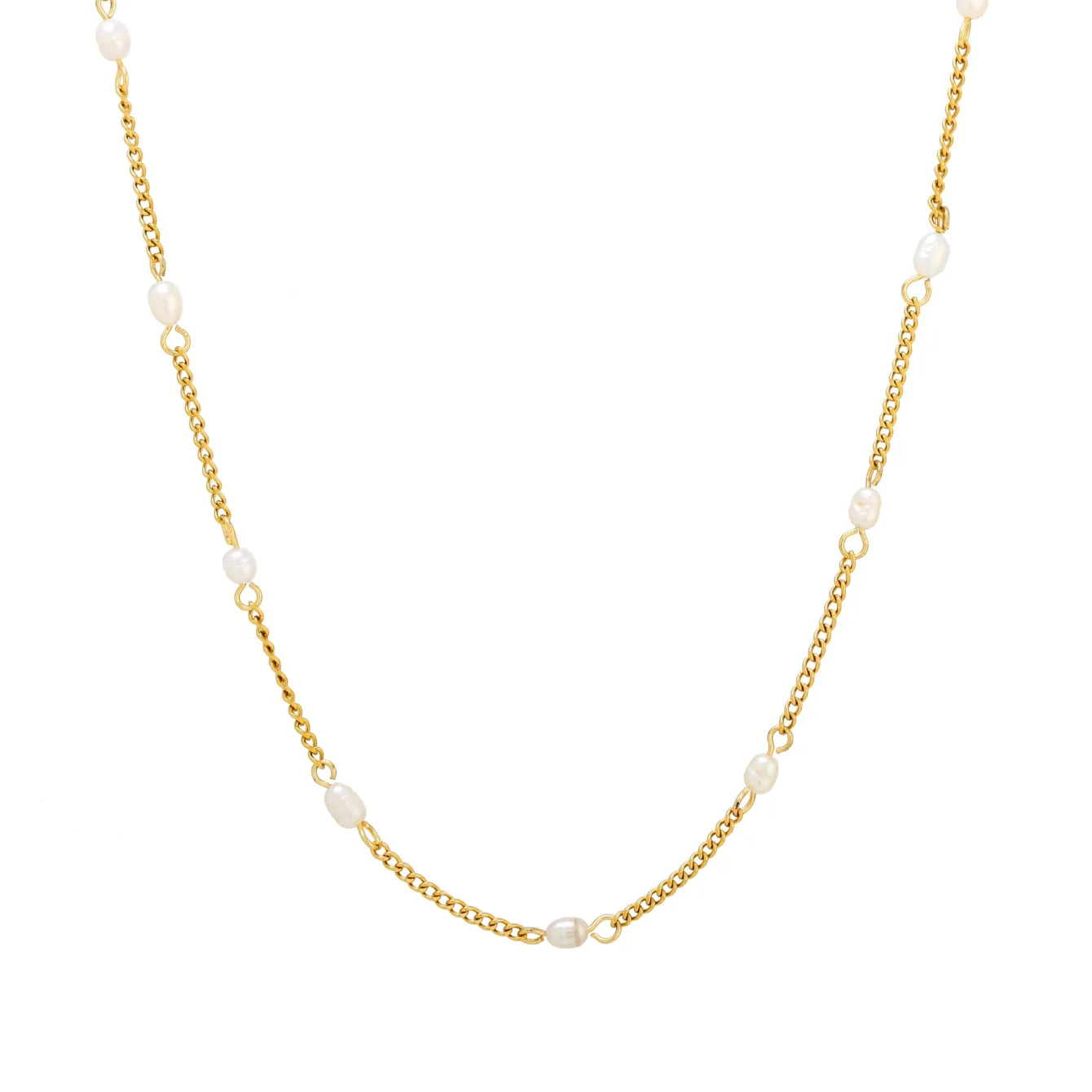 Atolea Jewelry Pearls|Necklaces<Dainty Gold Pearl Choker