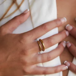 Atolea Jewelry Rings<Double Dare Ring