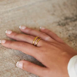 Atolea Jewelry Rings<Double Dare Ring