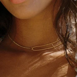 Atolea Jewelry Necklaces<Double Trouble Choker