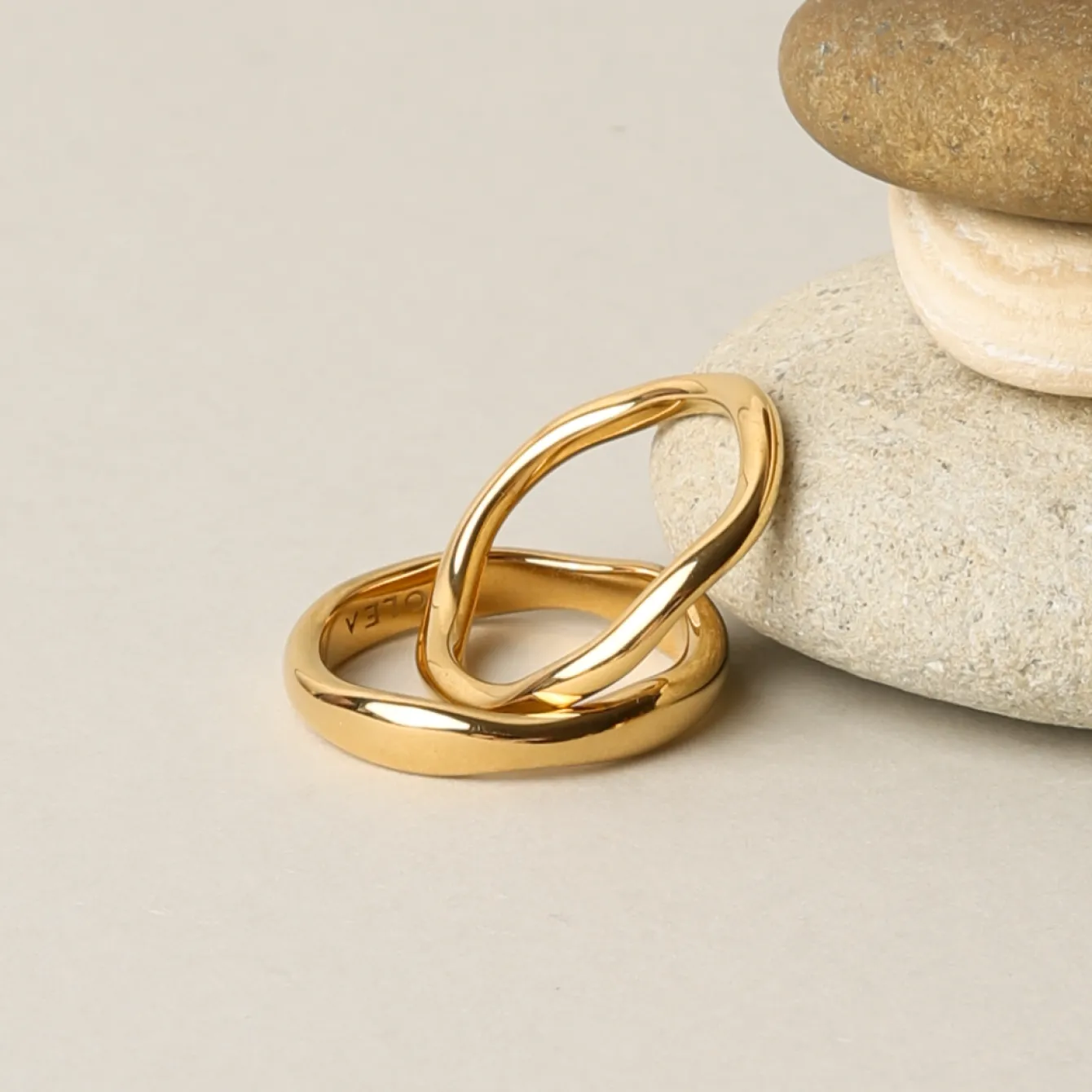 Atolea Jewelry Rings<Gemini Stackable Rings