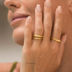 Atolea Jewelry Rings<Gemini Stackable Rings