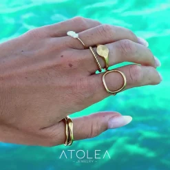 Atolea Jewelry Rings<Gemini Stackable Rings