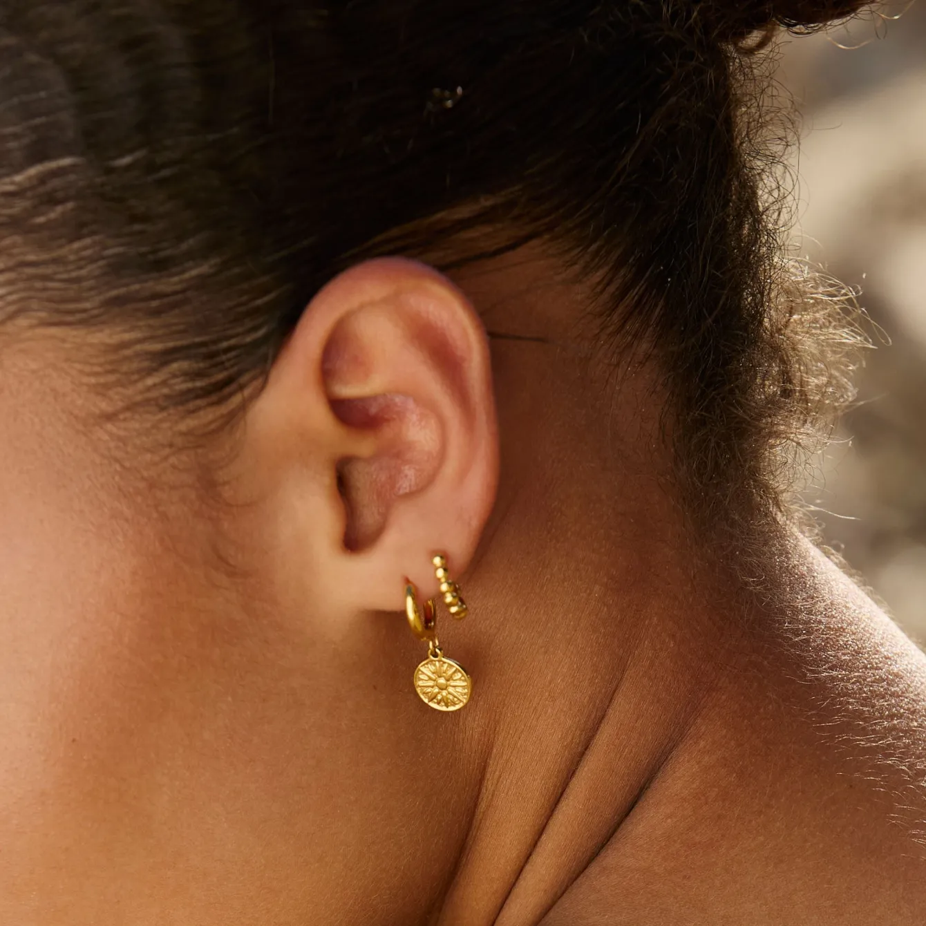 Atolea Jewelry Earrings<Golden Sun Earrings