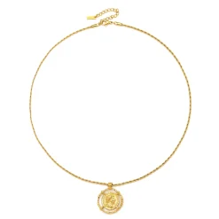 Atolea Jewelry Necklaces<Greek Coin Necklace