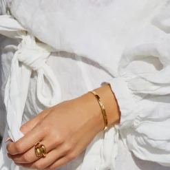 Atolea Jewelry Bracelets<Hammered Cuff