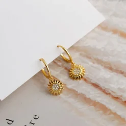Atolea Jewelry Earrings<Helios Hoop Earrings