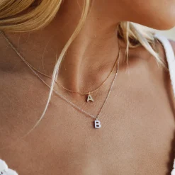 Atolea Jewelry Necklaces<Initial Necklace