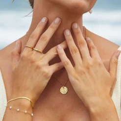 Atolea Jewelry Necklaces<Island Medallion Necklace