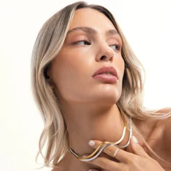 Atolea Jewelry Necklaces<Kauai Herringbone Choker