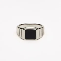 Atolea Jewelry Rings<Kaya Onyx Ring