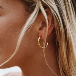 Atolea Jewelry Earrings<Large Hoop Earrings