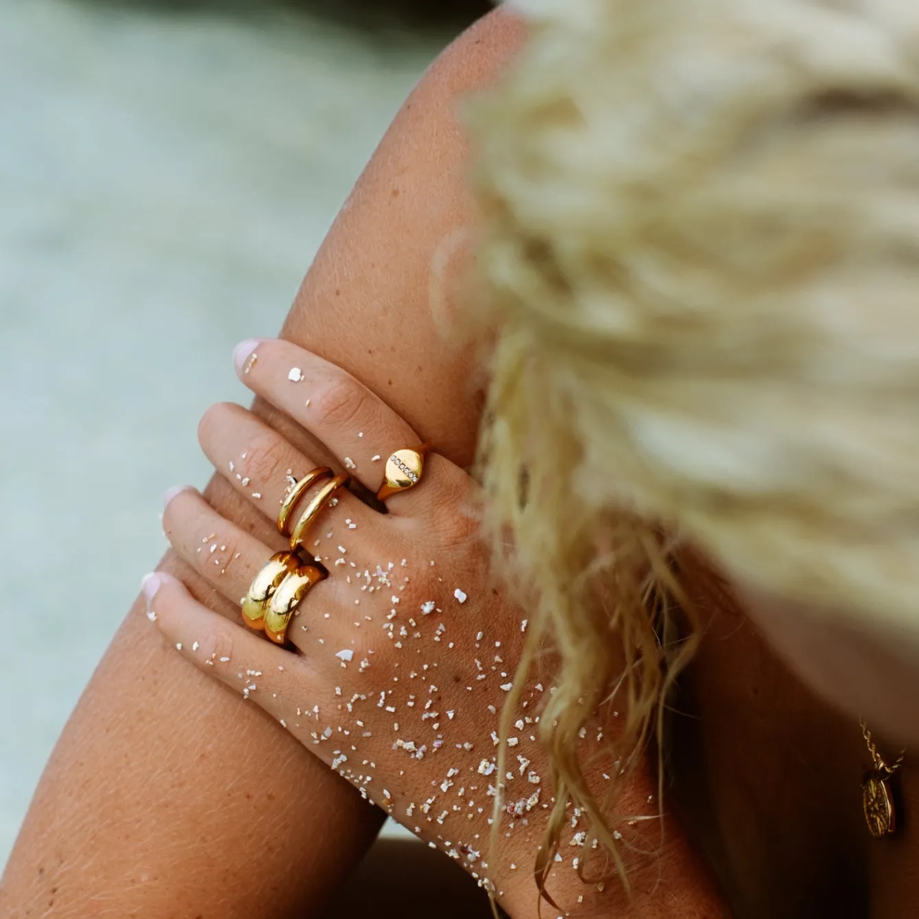 Atolea Jewelry Rings<Luna Signet Ring