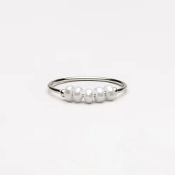 Atolea Jewelry Pearls|Rings<Mini Pearls Ring