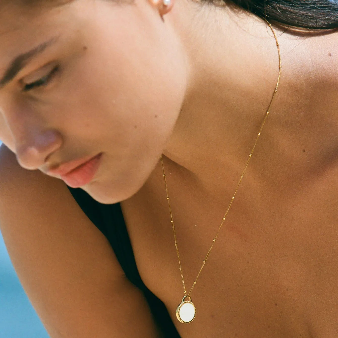 Atolea Jewelry Pearls|Necklaces<Mother of Pearl Pendant