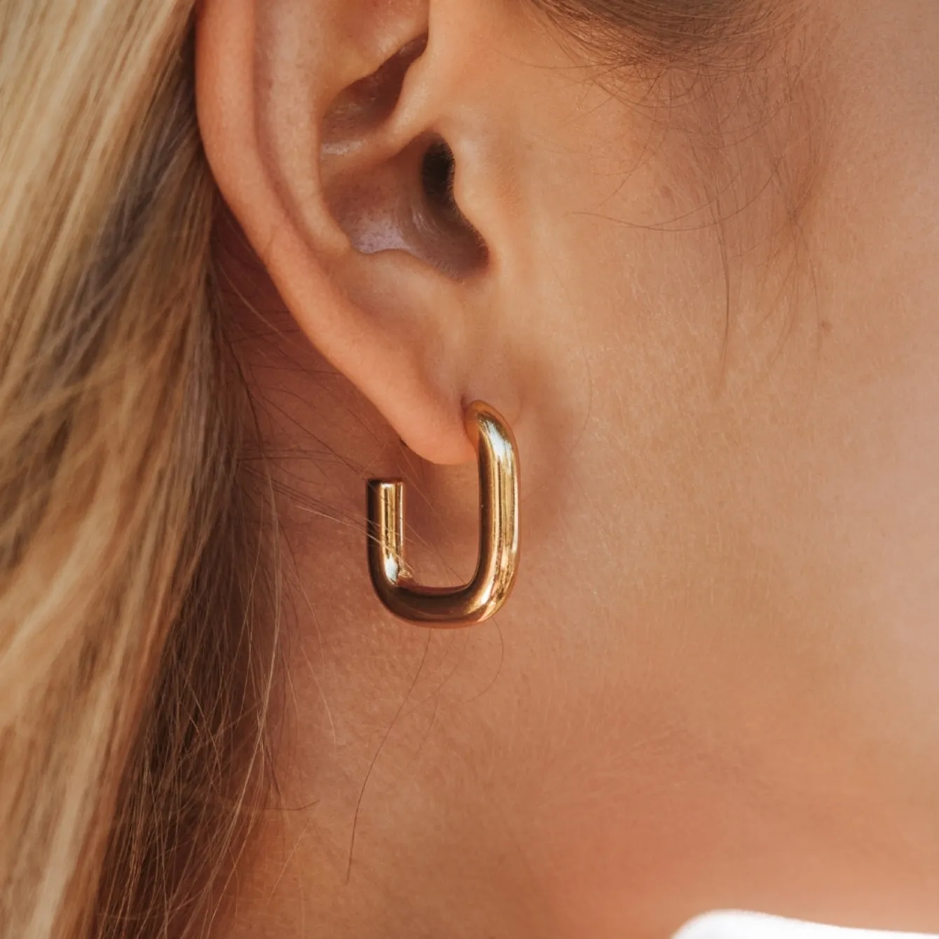Atolea Jewelry Earrings<Naxos Hoop Earrings