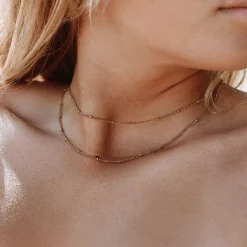 Atolea Jewelry Necklaces<Ornos Layered Choker Necklace