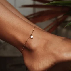 Atolea Jewelry Anklets|Pearls<Pearly Anklet