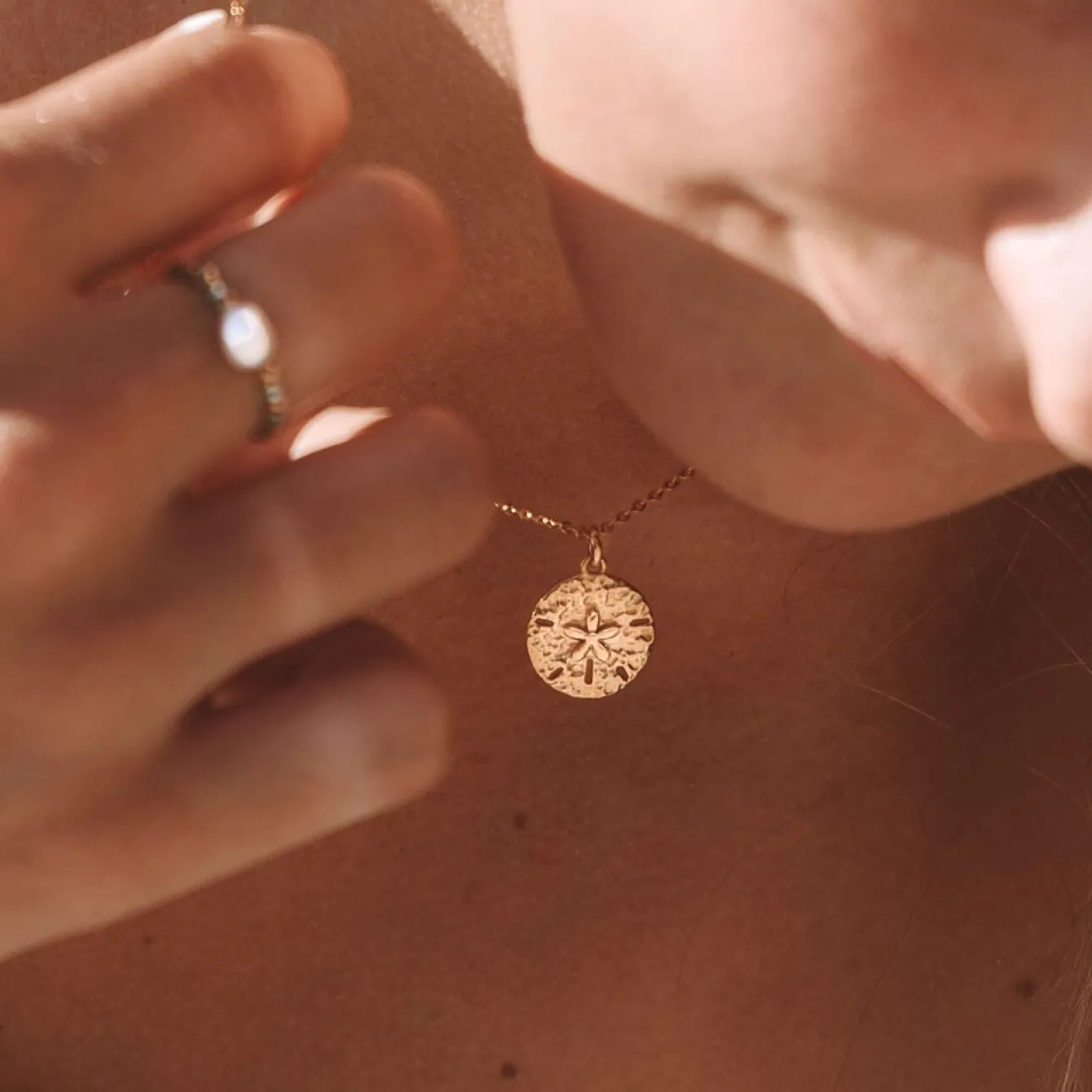 Atolea Jewelry Necklaces<Sand Dollar Necklace