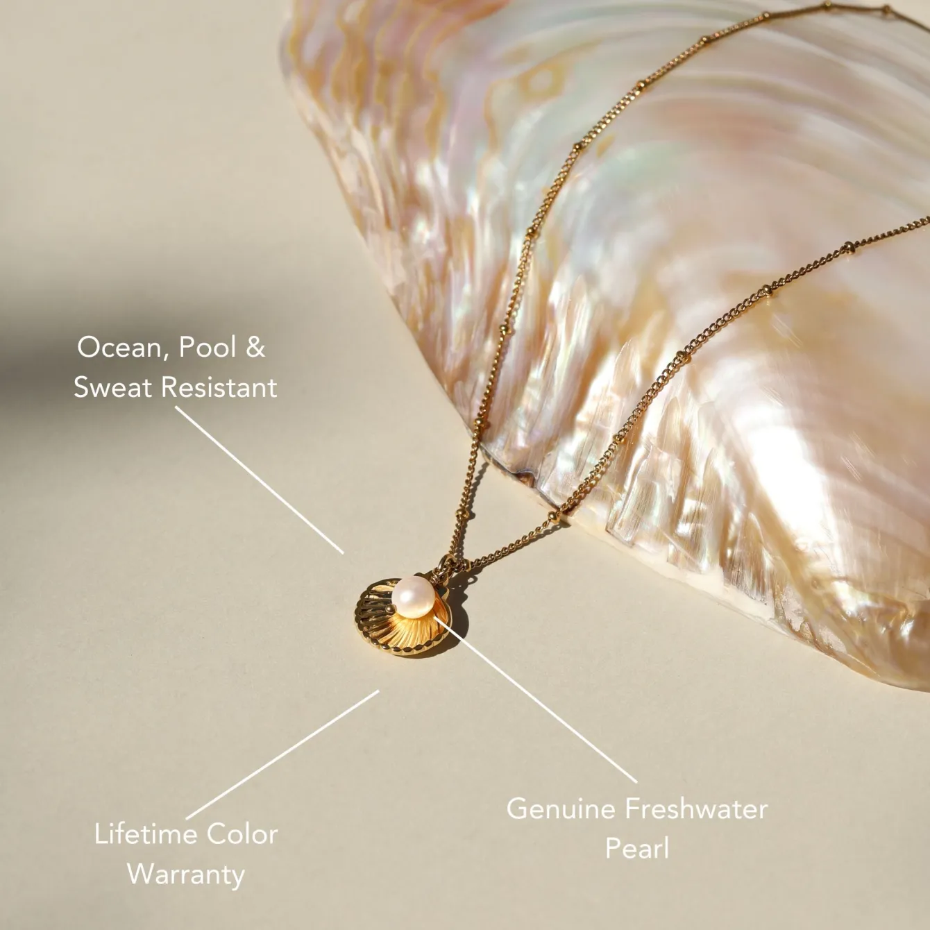 Atolea Jewelry Necklaces<Seashell Necklace