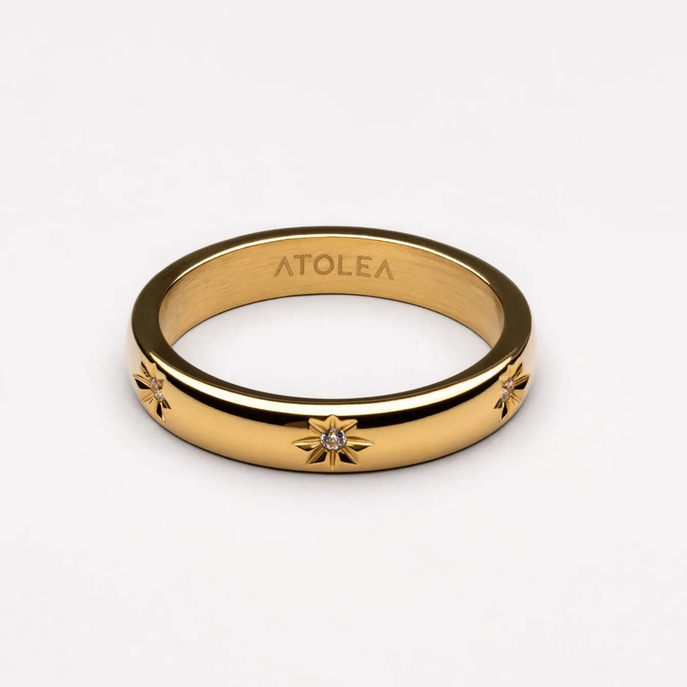Atolea Jewelry Rings<Sparkling Band Ring