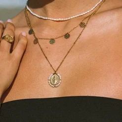 Atolea Jewelry Necklaces<Sun Coins Choker