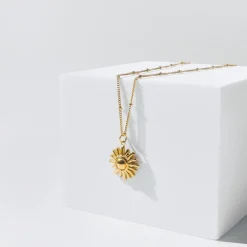 Atolea Jewelry Necklaces<Sun Necklace