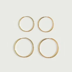 Atolea Jewelry Earrings<Thin Hoop Earrings