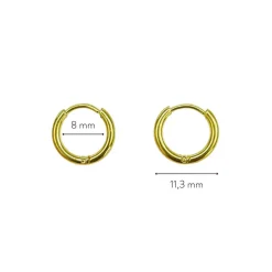 Atolea Jewelry Earrings<Tiny Huggie Hoops