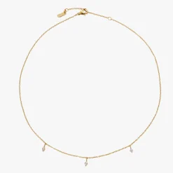 Atolea Jewelry Necklaces<Triple Diamonds Choker