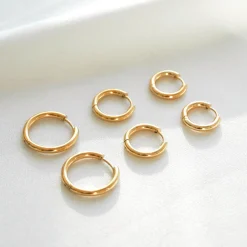 Atolea Jewelry Earrings<Triple Hoop Earrings Bundle