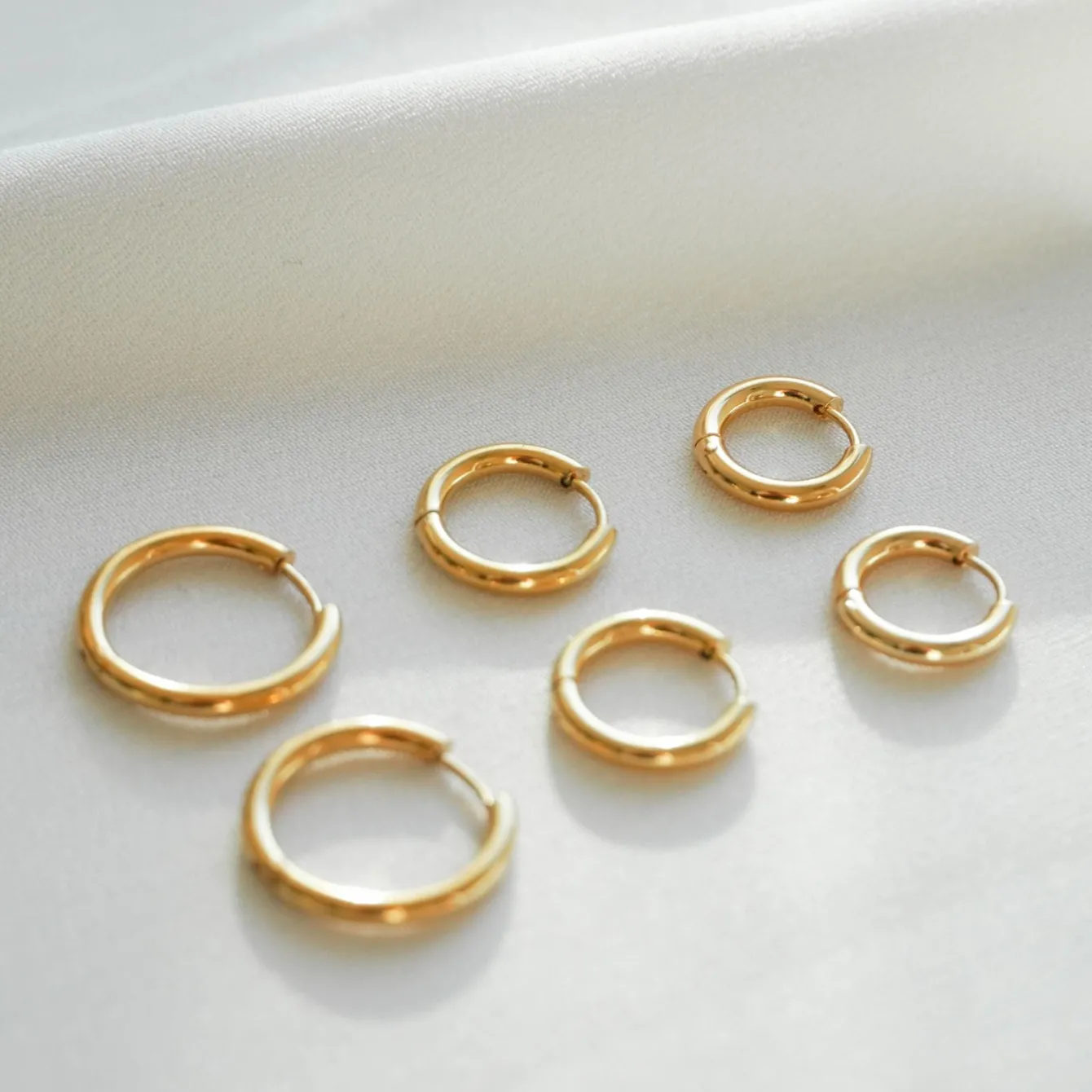 Atolea Jewelry Earrings<Triple Hoop Earrings Bundle