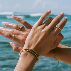 Atolea Jewelry Bracelets<Twisted Cuff
