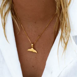 Atolea Jewelry Necklaces<Whale Tail Necklace