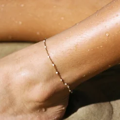 Atolea Jewelry Anklets|Pearls<White Beaded Anklet